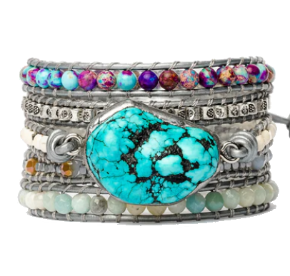 Turquoise Energy Bracelet: Natural Balance and Serenity