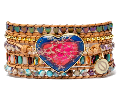 Bracelet Enveloppant de Protection pour Amour Intense