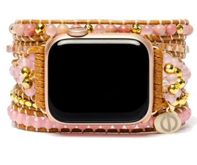 Bracelet pour Apple Watch en Quartz Rose
