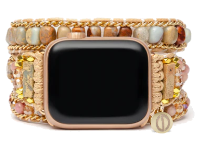 Bracelet pour Apple Watch en Jaspe Doux Pour Protection