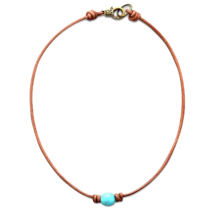 Precious Turquoise Choker Necklace