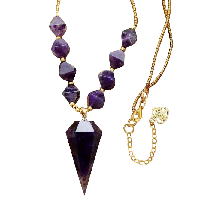 Amethyst Necklace: Spiritual Serenity and Inner Elevation