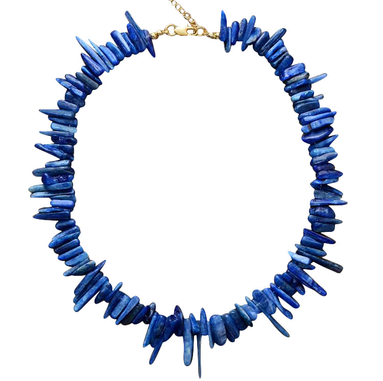 Collier en Pierres de Kyanite : Équilibre Spirituel et Clarté Intérieure