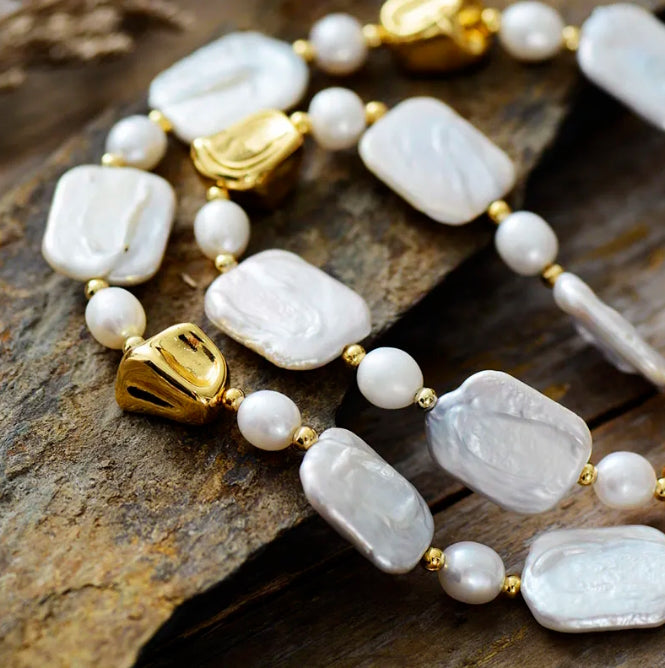 Freshwater Pearl Necklace: Natural Elegance and Inner Serenity