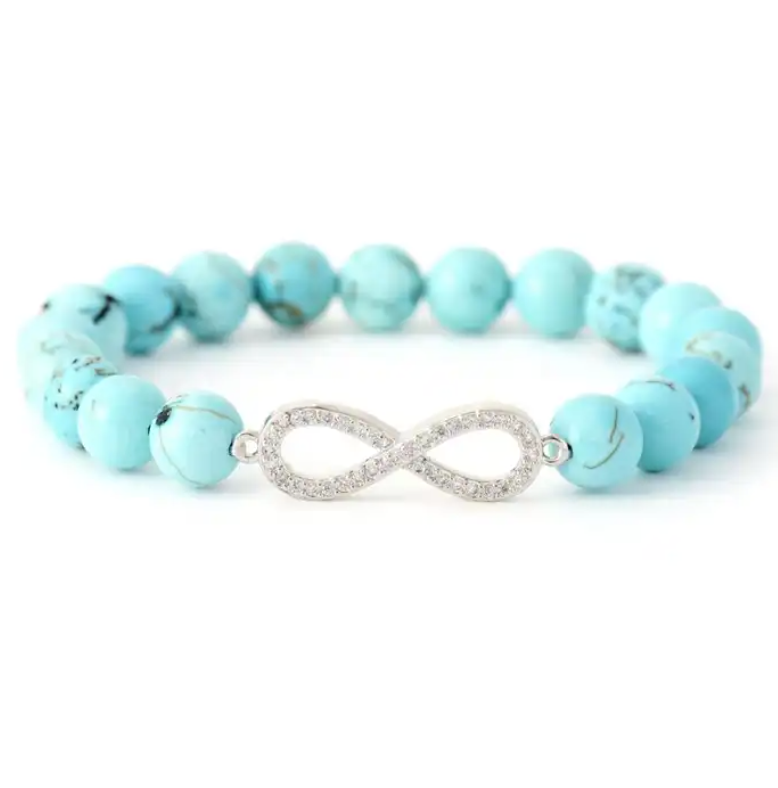 Celestial Serenity Bracelet “Blue Emperor Jasper”