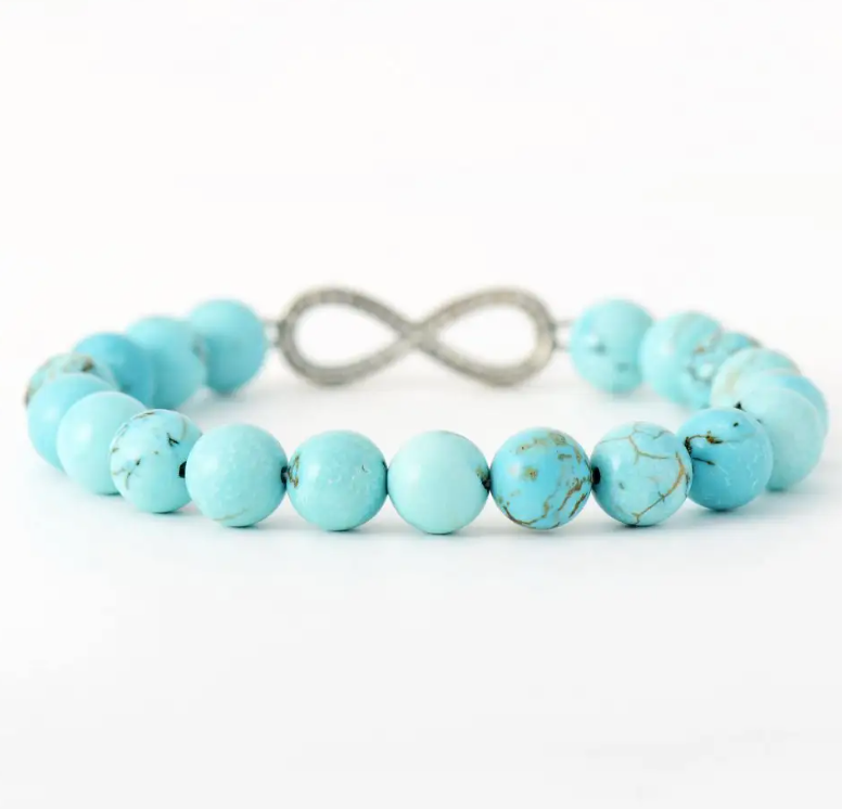 Celestial Serenity Bracelet “Blue Emperor Jasper”