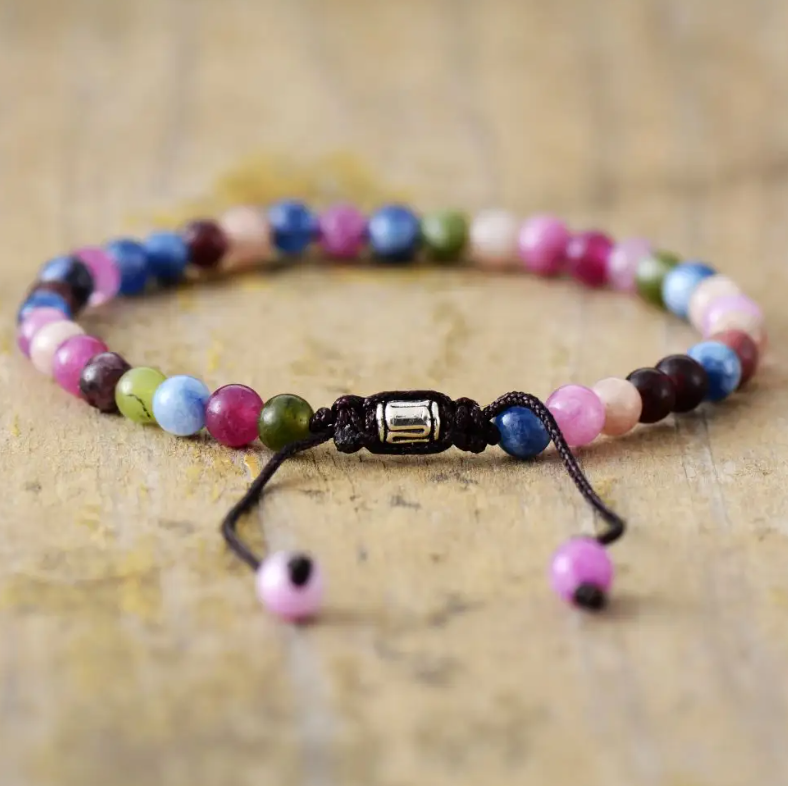 Multicolored Quartz Bracelet &quot;Spiritual Harmony&quot;