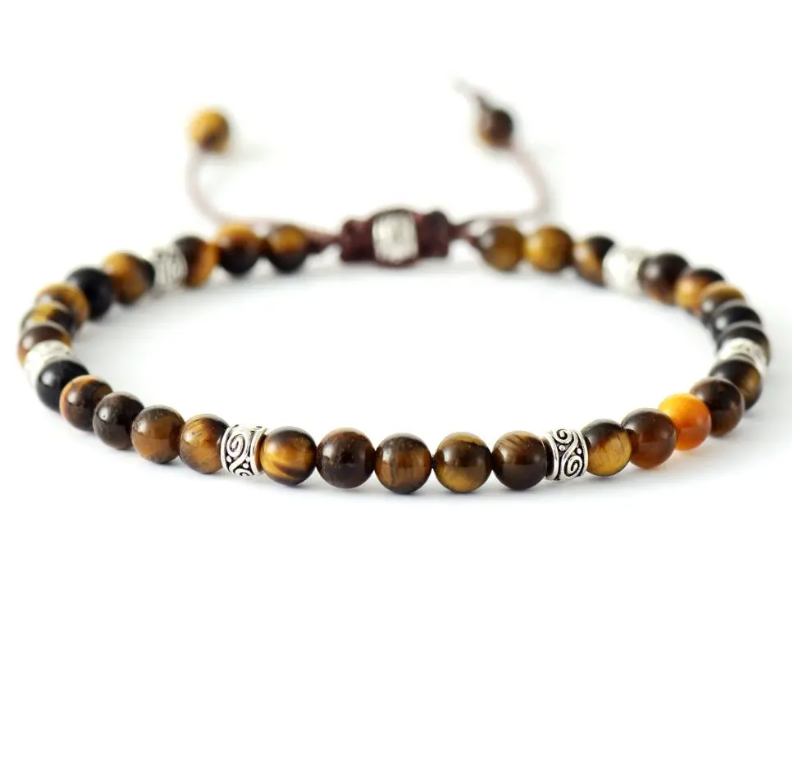 Protection Bracelet &quot;Brown Crystal Earth&quot;