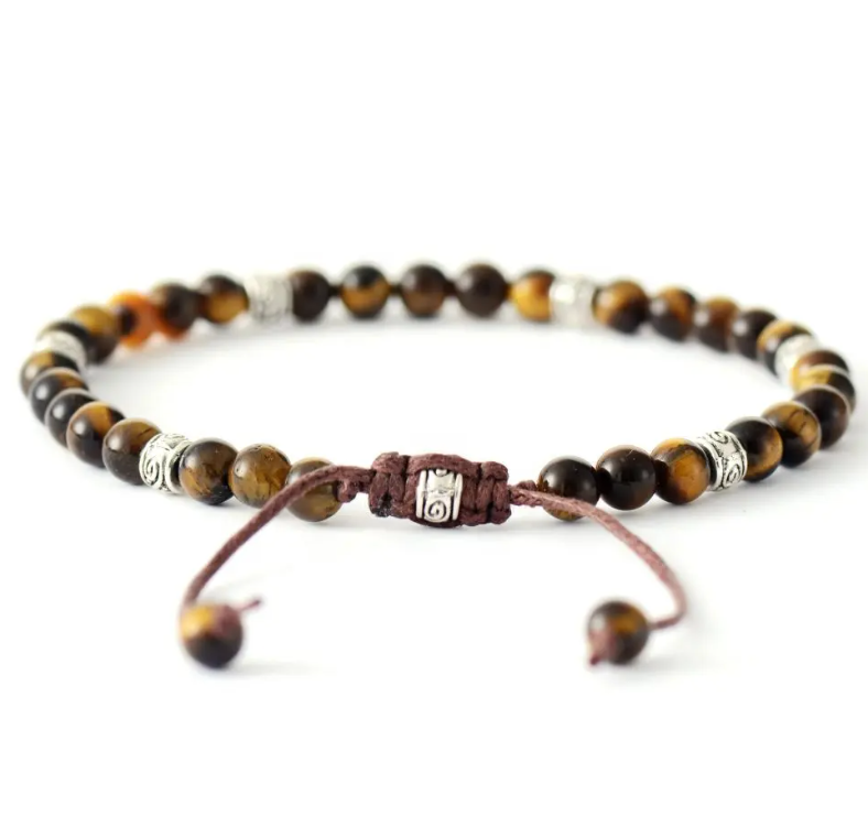 Protection Bracelet &quot;Brown Crystal Earth&quot;