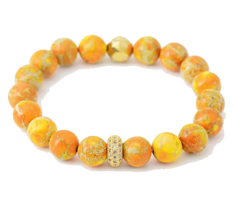 “Yellow Jasper” Serenity Bracelet