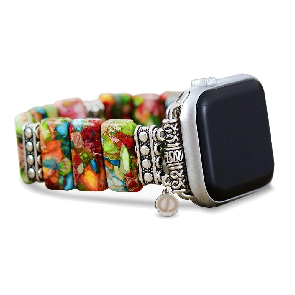 Bracelet Extensible Fleur de Printemps pour Apple Watch