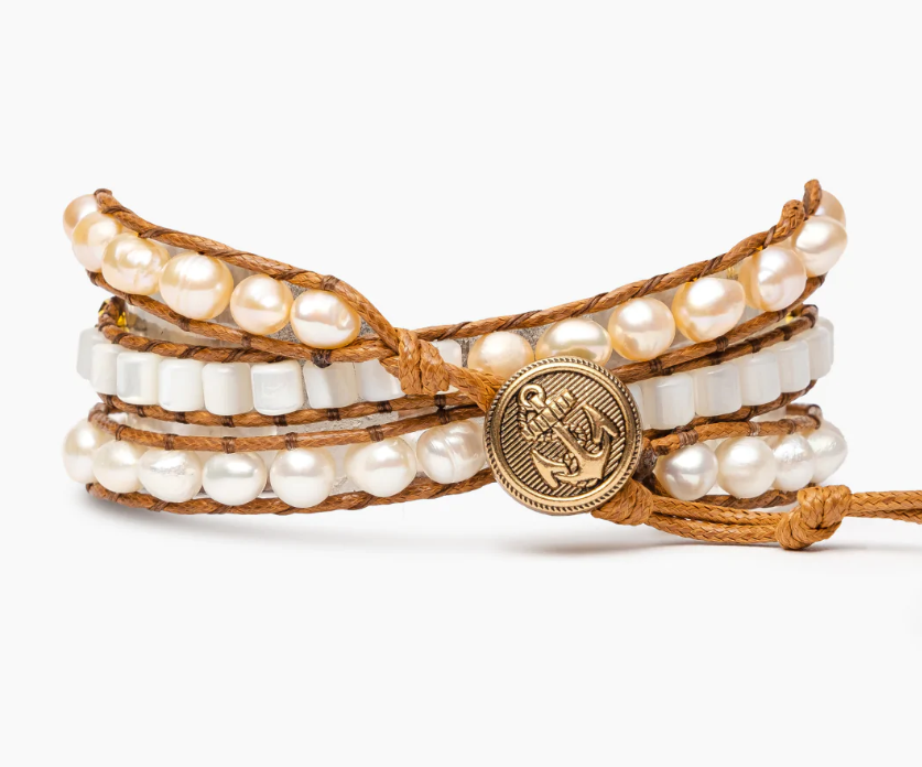 bracelet glamour en perles pour apple watch